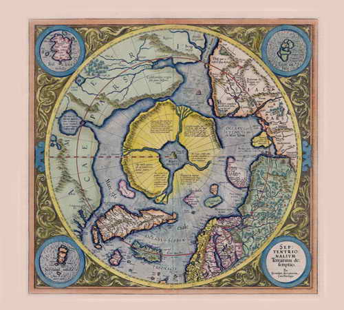 Древняя карта Антарктиды