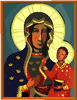 Русская икона богоматери