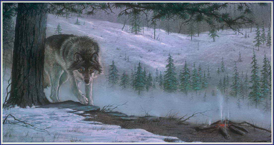 Большой серый волк