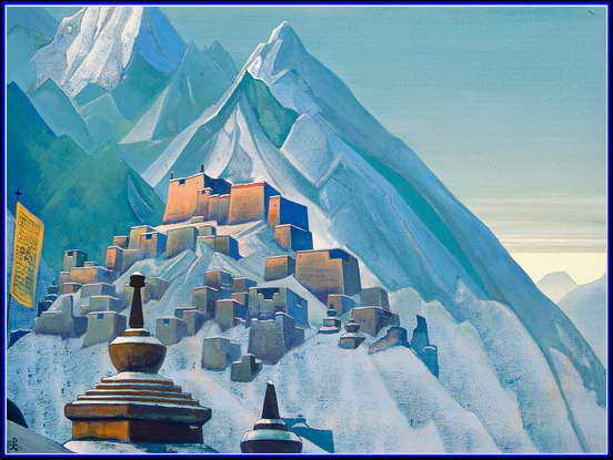 Картина древнего Тибета